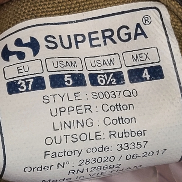 Superga Camo sneakers size 6 1/2 - Picture 7 of 8